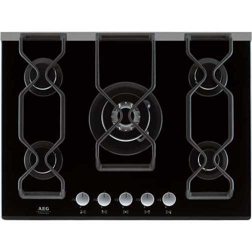 AEG 79852GA Gas Hob Black - DISCONTINUED 